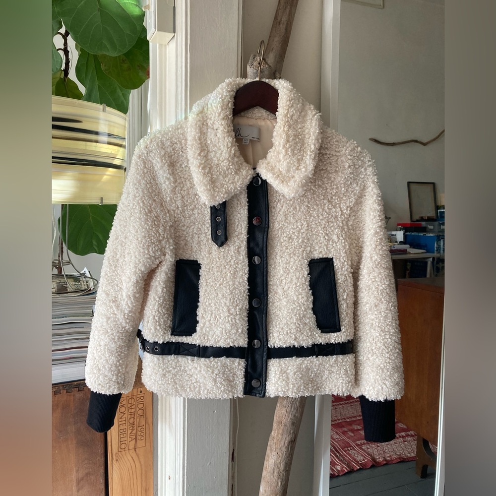 dh New York Teddy Moto Jacket